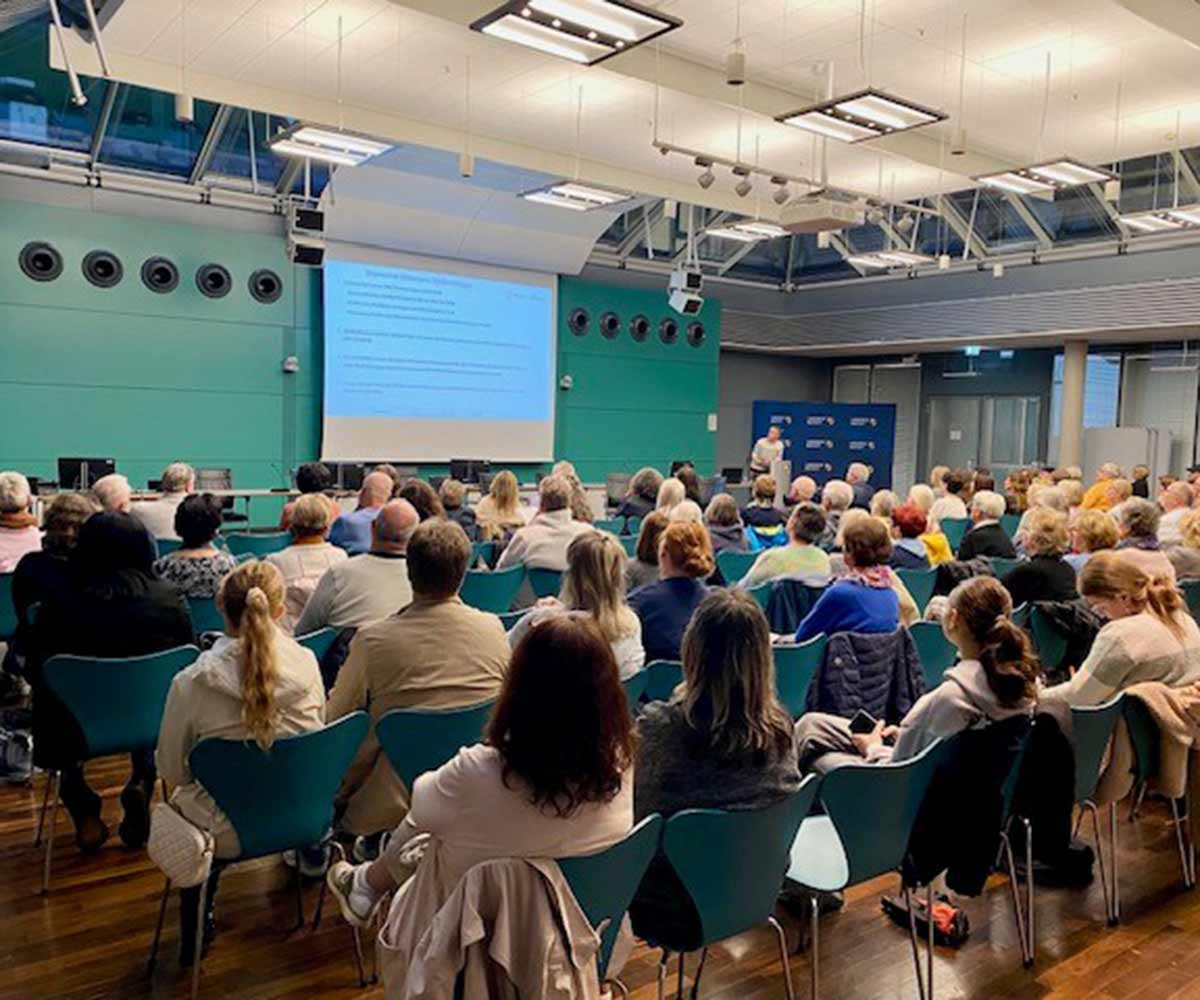 Über 80 Besucher folgten interessiert dem Vortrag von Maren Stödtke.